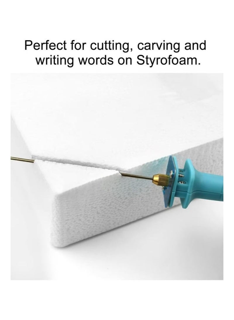 OR MENG Electric Foam Cutter,10CM Hot Wire Cutting Pen,100-240V/15W Styrofoam Cutter,Hot Wire Cutter and Polystyrene Cutting Tool - Image 3